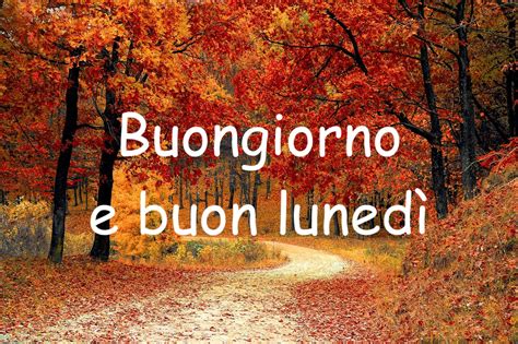 buon lunedì autunnale|buon lunedì prima settimana.